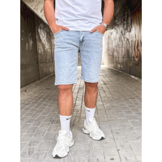 Short en jeans Salvo - Bleu