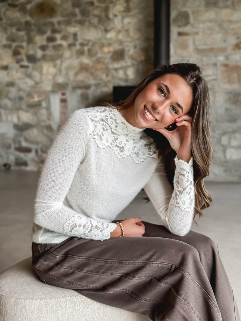 Blouse Sérène - Ecru
