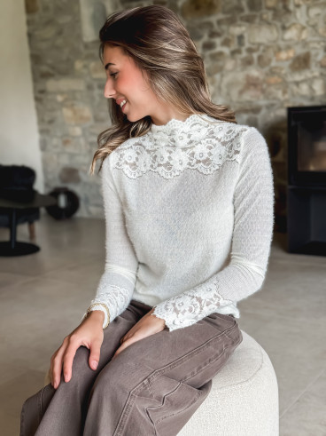 Blouse Sérène - Ecru