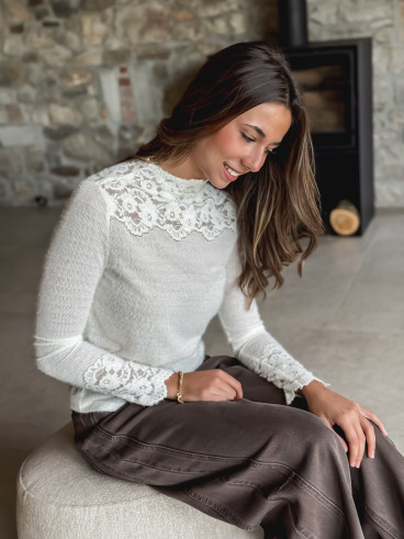 Blouse Sérène - Ecru