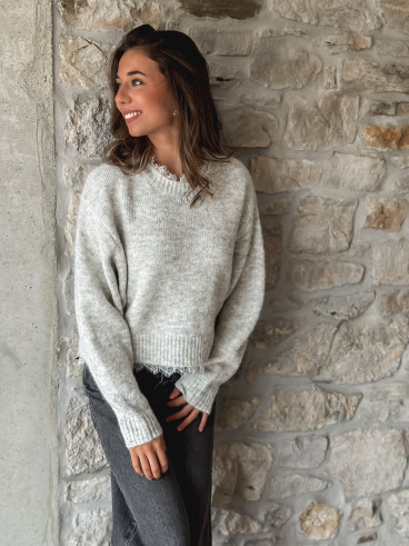 Pull Véllana - Gris
