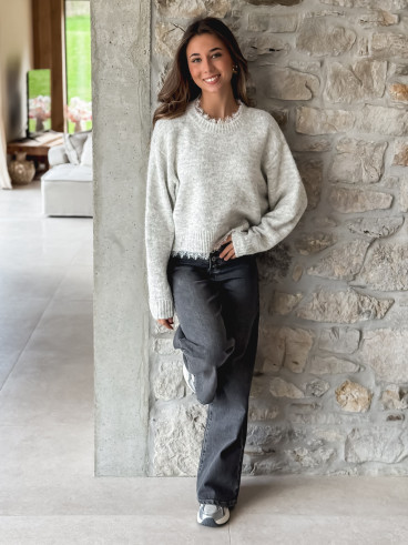 Pull Véllana - Gris