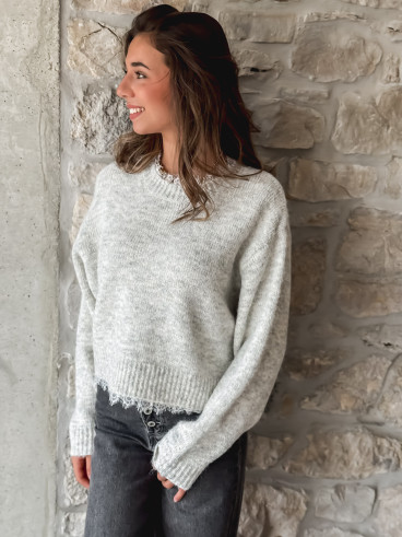 Pull Véllana - Gris