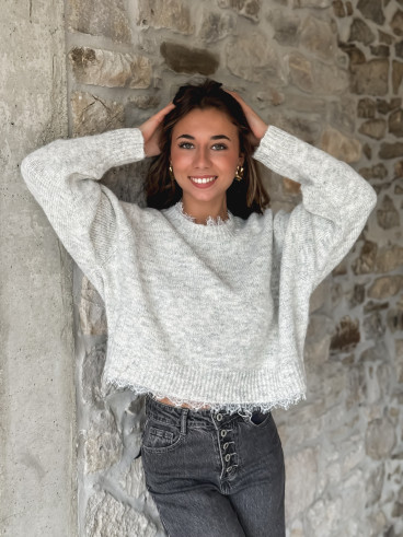 Pull Véllana - Gris