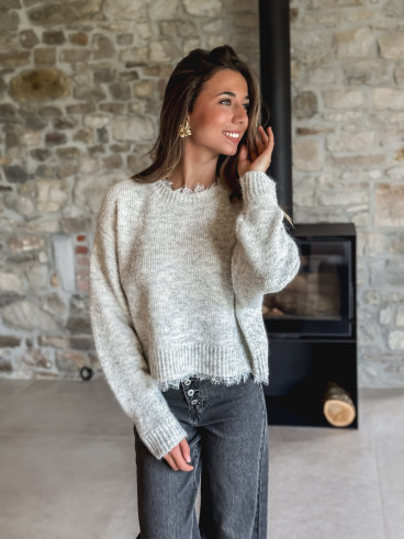 Pull Véllana - Gris