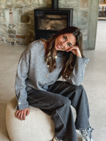 Gilet Mahalia - Gris