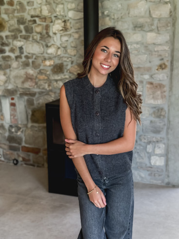 Gilet sans manches Orya - Gris