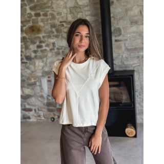 T-shirt Daïna - Ecru
