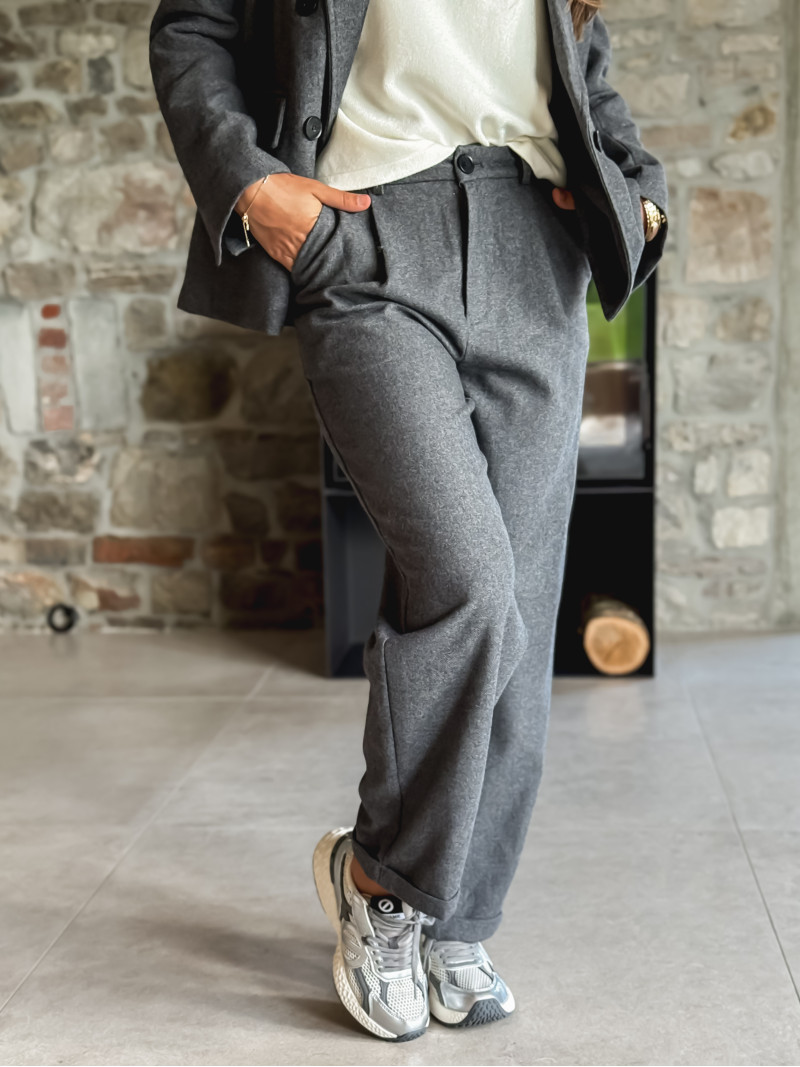 Pantalon Maëliane - Gris
