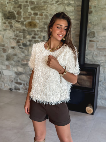 Blouse Calytha - Ecru