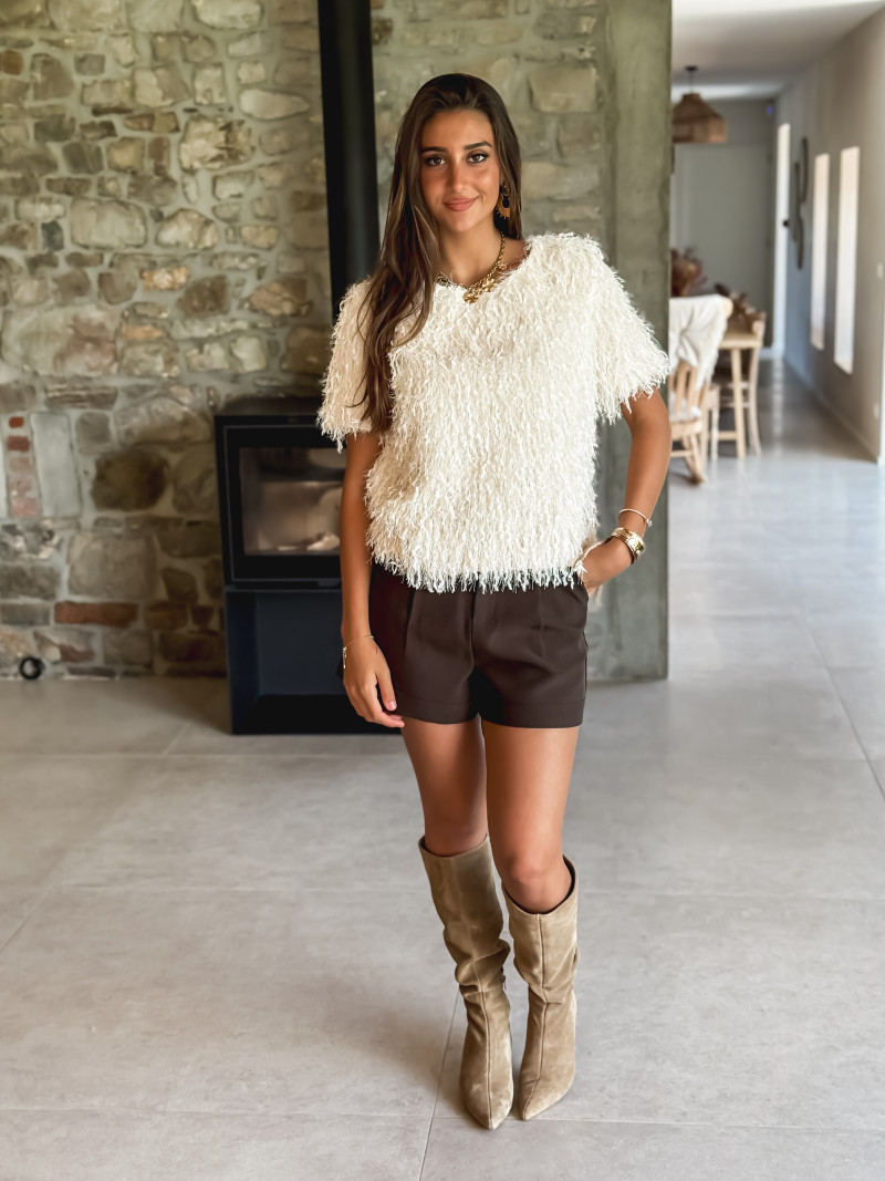 Blouse Calytha - Ecru