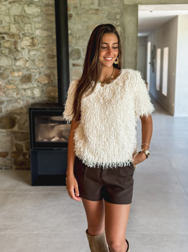 Blouse Calytha - Ecru