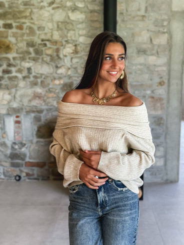 Pull Isalla - Beige
