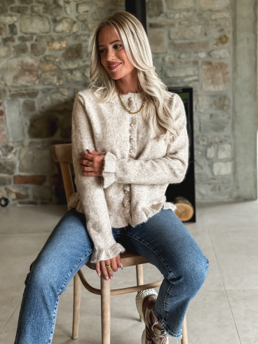 Gilet Eolia - Taupe