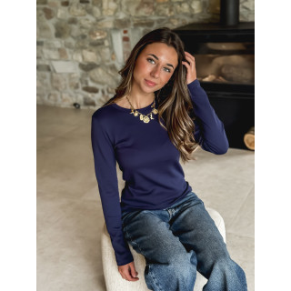 Blouse Celenya - Bleu marine