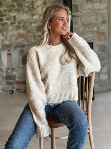 Pull Véllana - Beige