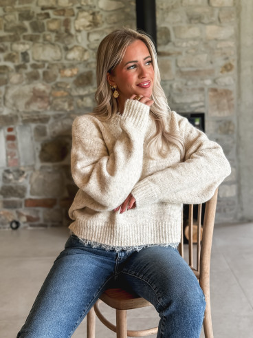 Pull Véllana - Beige