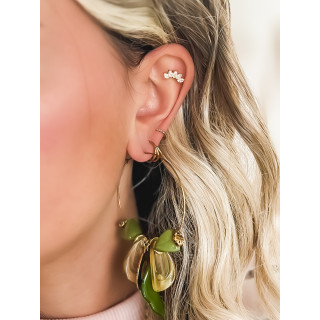 Boucles d'oreilles Liyana - Vert