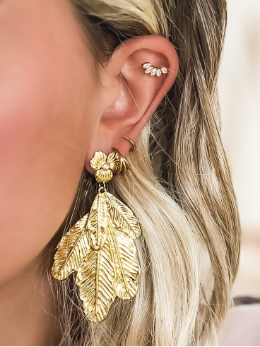 Boucles d'oreilles Dawn - Doré