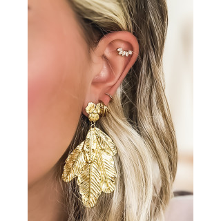 Boucles d'oreilles Dawn - Doré