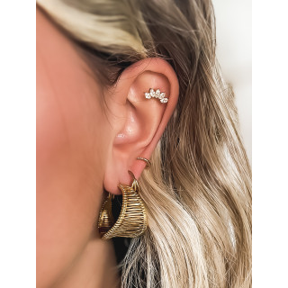 Boucles d'oreilles Freysa - Doré