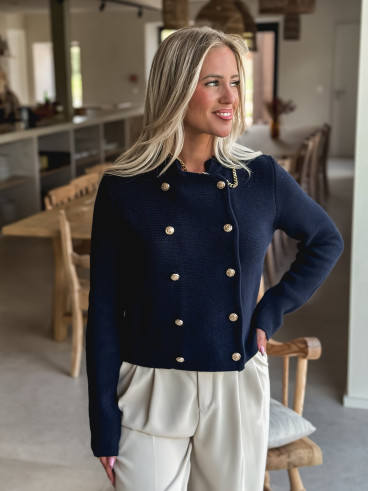 Gilet AdélaÏde - Bleu marine