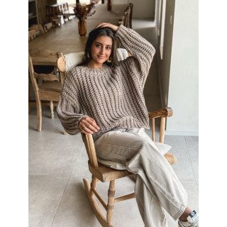 Pull Noréllia - Taupe