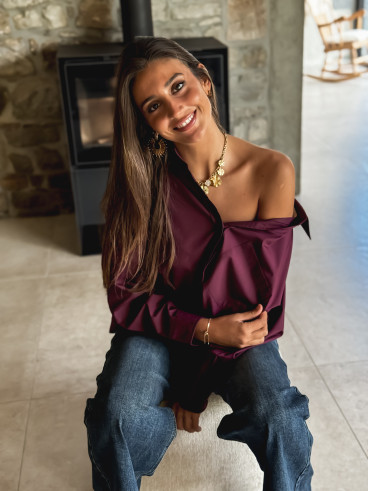 Chemise Emaëlle - Bordeaux