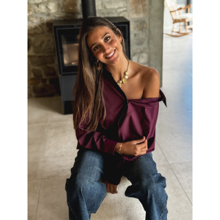 Chemise Emaëlle - Bordeaux