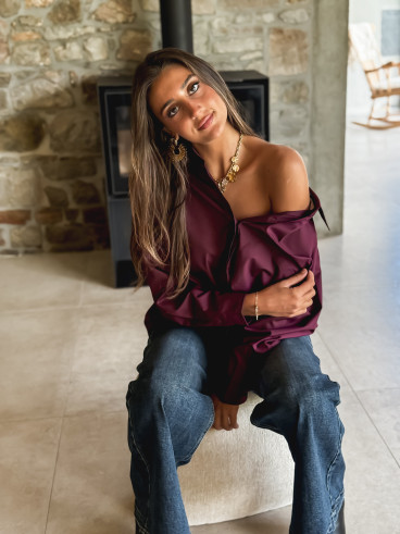 Chemise Emaëlle - Bordeaux