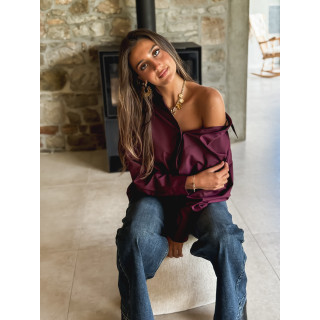 Chemise Emaëlle - Bordeaux
