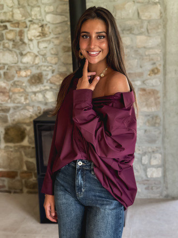 Chemise Emaëlle - Bordeaux