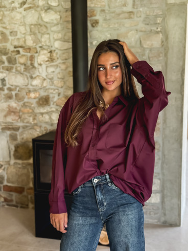 Chemise Emaëlle - Bordeaux