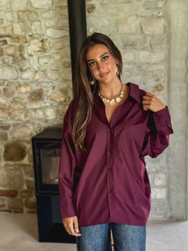 Chemise Emaëlle - Bordeaux