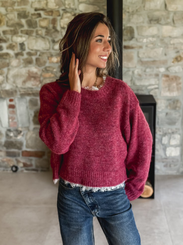 Pull Véllana - Magenta