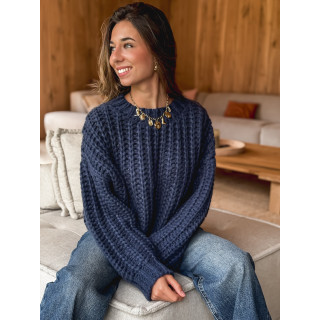Pull Noréllia - Bleu marine