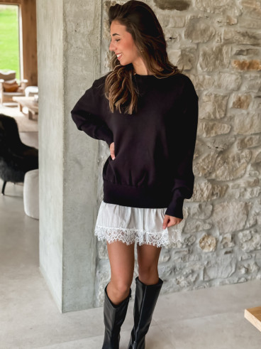 Robe courte Talyssa - Noir