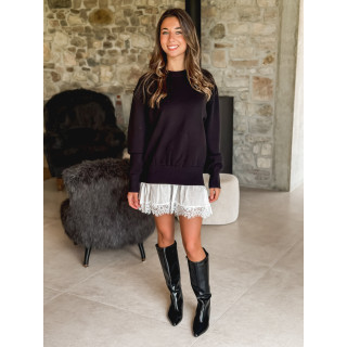 Robe courte Talyssa - Noir
