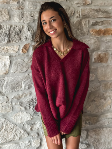Pull Nolia - Bordeaux