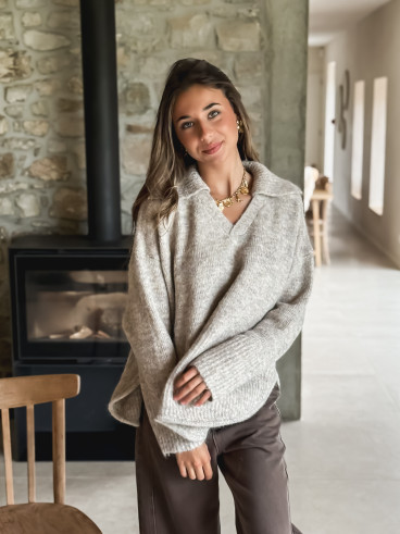 Pull Nolia - Taupe