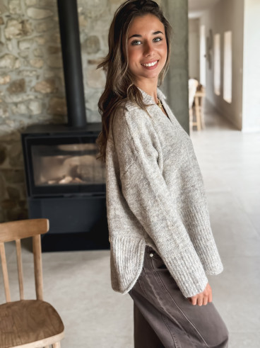 Pull Nolia - Taupe