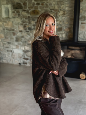 Pull Nolia - Chocolat