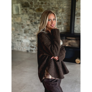 Pull Nolia - Chocolat