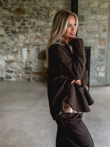 Pull Nolia - Chocolat