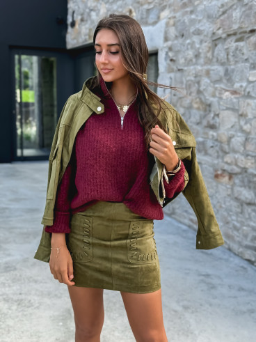 Pull Caleyna - Bordeaux