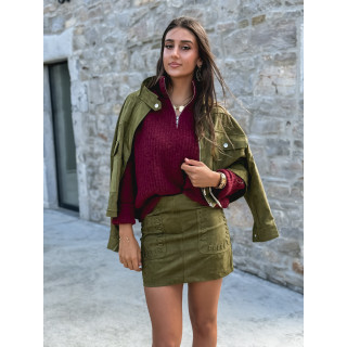 Pull Caleyna - Bordeaux