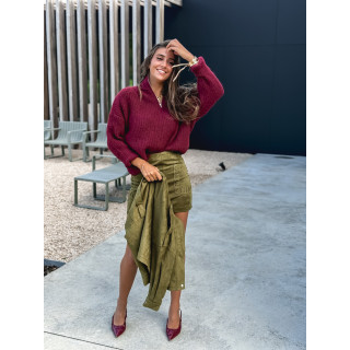 Pull Caleyna - Bordeaux