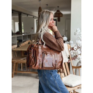 Sac Gabby - Camel foncé