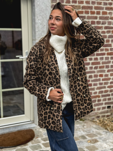 Robe courte Thiora - Ecru