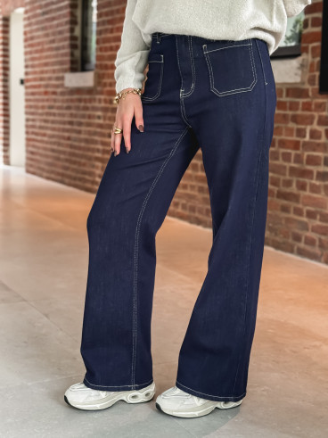Jeans Anna - Bleu foncé